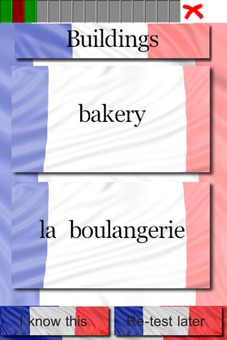 French Vocab Games screenshot 3