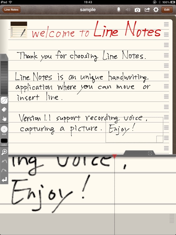Line Notes