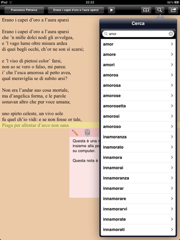 Anthology: Love poems for iPad screenshot 4