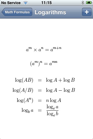 Math Formulas screenshot 3