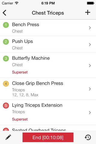 FitnessFast 3 - Exercise workout weight and sleep tracker screenshot 2