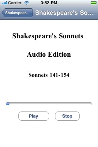 Shakespeare's Sonnets - Audio Edition screenshot-4