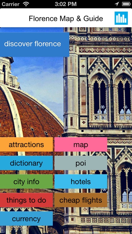 Florence (Italy) offline map, guide & hotels