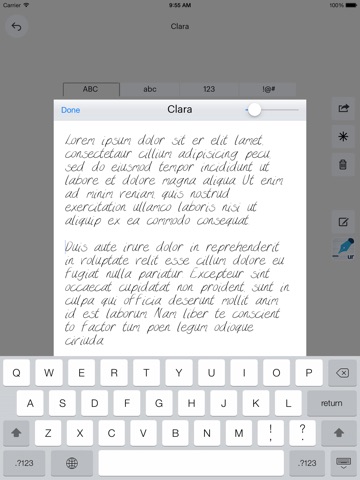 urFonts - Create personal handwritten fonts screenshot 3