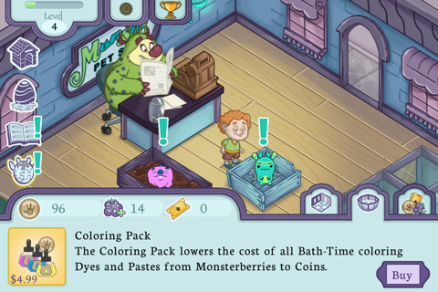 Monster Pet Shop screenshot 2