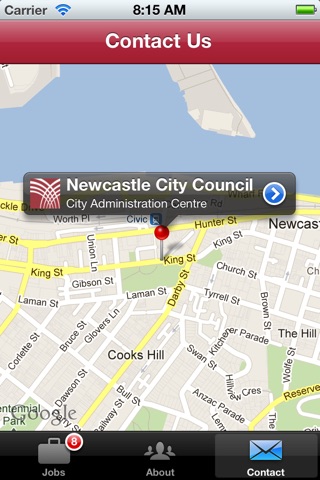 The City of Newcastle Careers screenshot 2