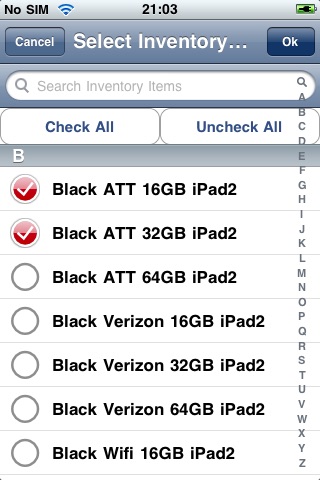 Inventory Checker screenshot 2