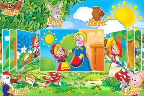 Puzzles N' Coloring - Fairy Tales screenshot 2