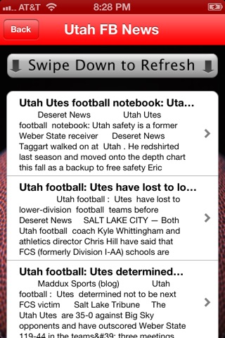 Football News - Utah Utes Edition screenshot 2