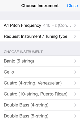 All Tune - Chromatic Instrument Tuner - Tune any instrument! screenshot 2