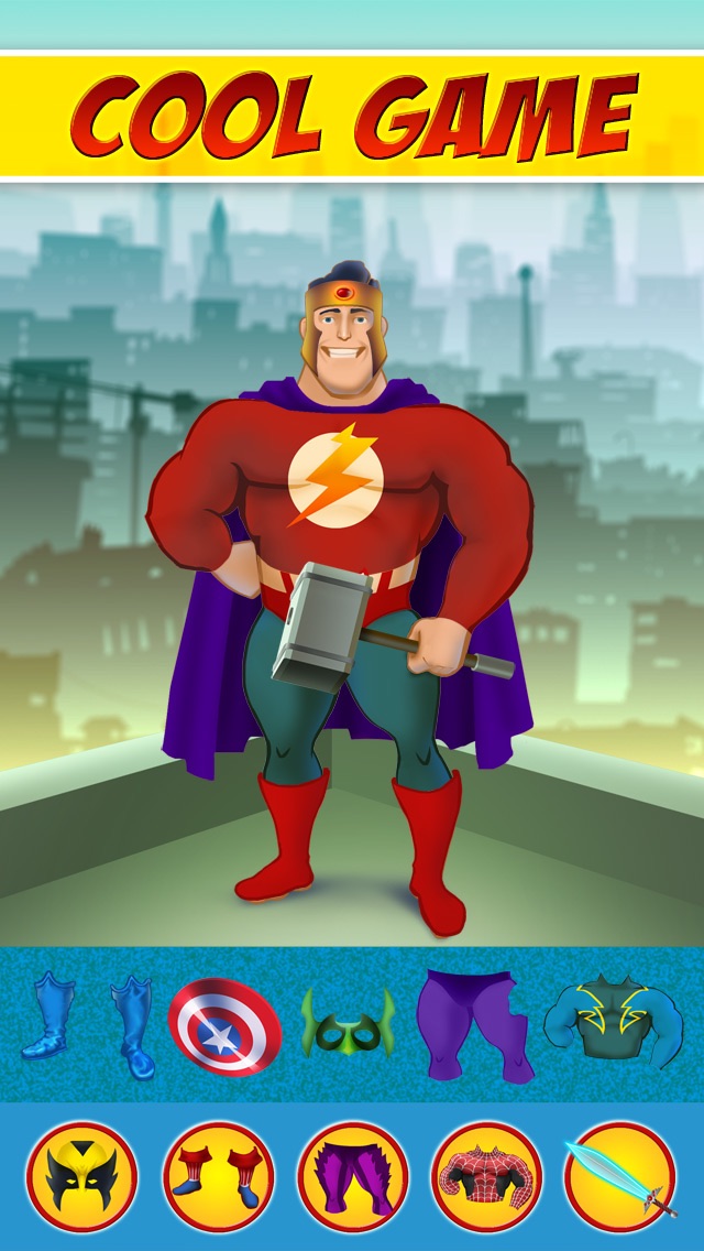 How to cancel & delete Create Your Own Superheroes - Fun Dressing Up Game - Free Version from iphone & ipad 1