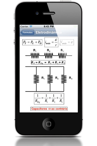 Formulas de física screenshot 3
