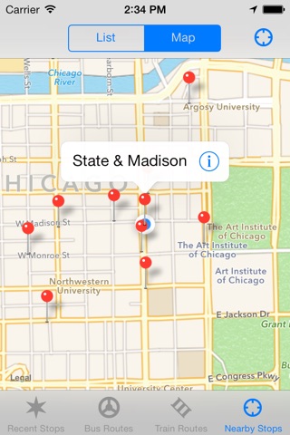 ChiTransit: CTA Bus and Train Tracker for Chicago screenshot 4