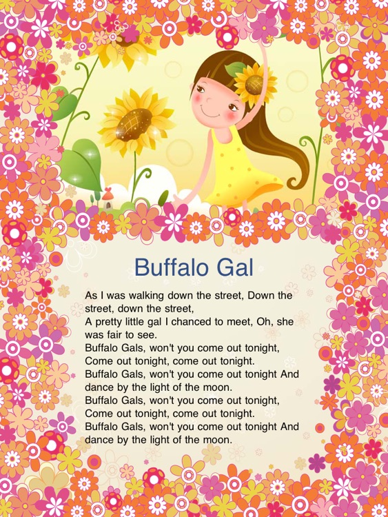 Download Kids Song B for iPad - Child Songs Lyrics & English Words ...