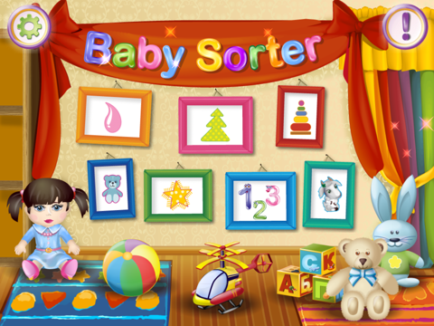 Скриншот из Baby Sorter