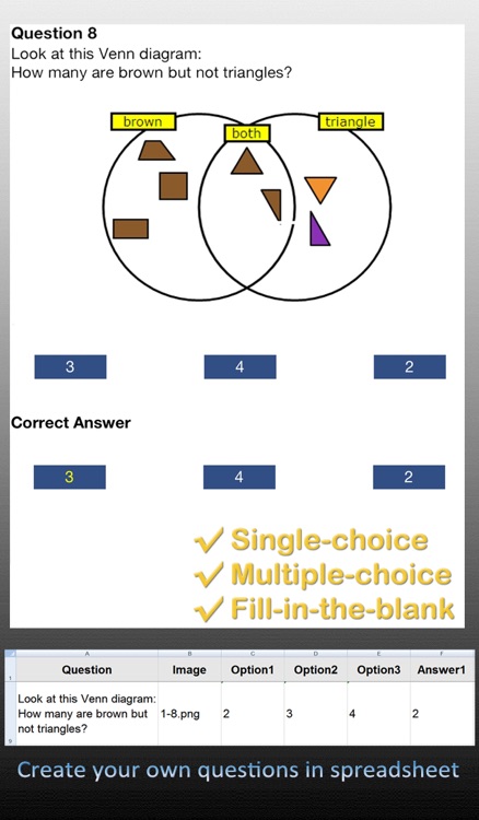 xQuestions - Create test paper in Excel screenshot-3