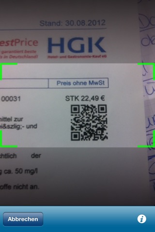 HGK QuickOrder screenshot 2