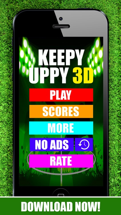 A Keepy Uppy 3D : Kick Ups - The Best Super Soccer Ball Juggling Football Skills Game 2014 screenshot-4