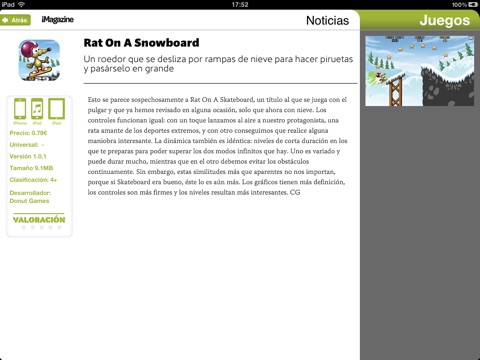 iMagazine para iPad screenshot 4