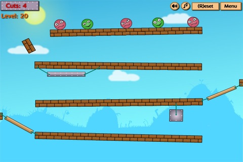 Kick The Red Block : Cut The Wood screenshot 3