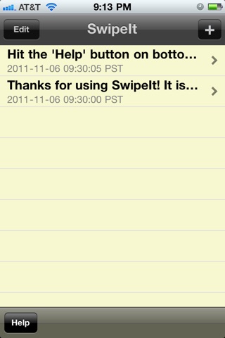 SwipeIt screenshot 2