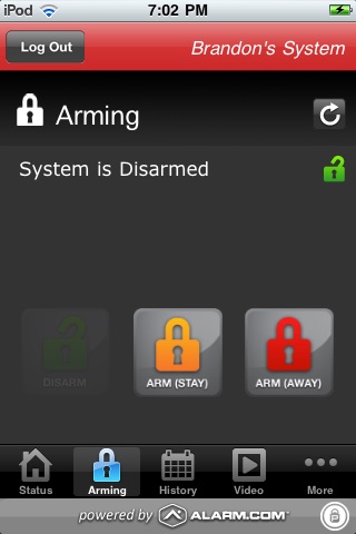 Platinum Protection – Remote Access to Your Home Security System screenshot 2