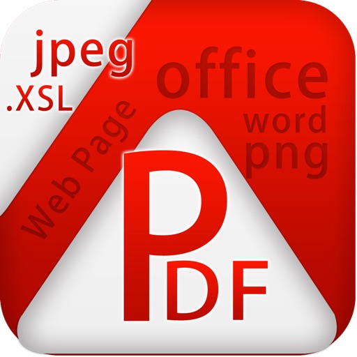 Convert.r - the simple and elegant way to convert to PDF & Image. Icon