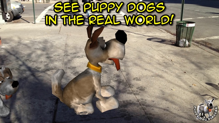 Puppy Dog Fingers! with Augmented Reality FREE