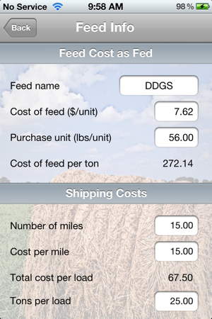 Feed Cost Calculator(圖2)-速報App