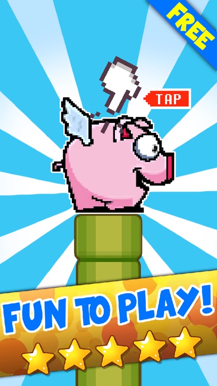 The Fly-ing Pig-gy - Fun Arcade Action Game