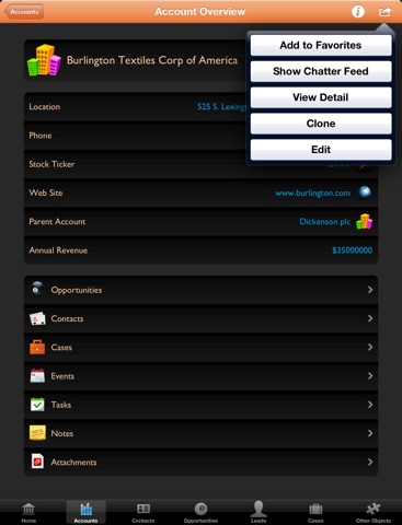 Moblu for Salesforce screenshot 3