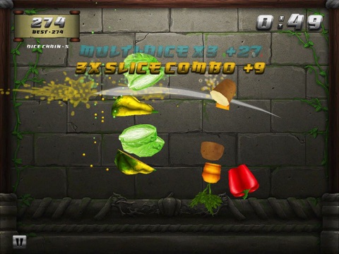 Veggie Samurai HD screenshot 2