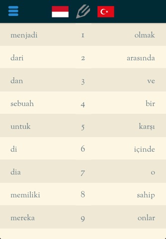 Easy Learning Indonesian - Translate & Learn - 60+ Languages, Quiz, frequent words lists, vocabulary screenshot 2