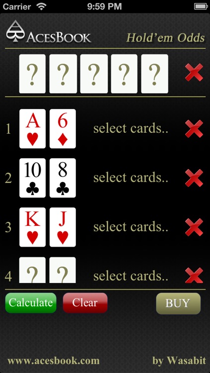 Hold'em Odds Lite
