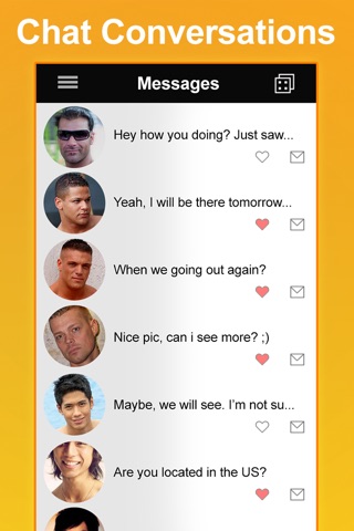 Pride - Gay, same sex, bi, social network to chat and meet guys screenshot 2