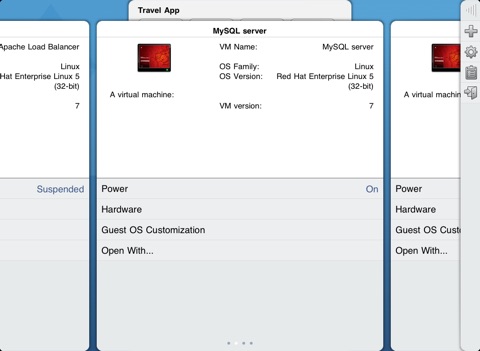 VMware vCloud Client for iPad screenshot 4