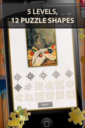 塞尚拼圖。經典藝術系列 Cezanne Jigsaw Puzzles. Classic ART series(圖2)-速報App