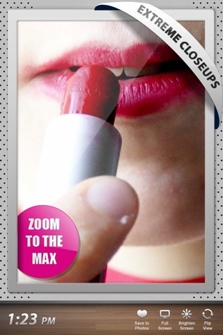 Zoom Mirror - iPhone 4 Facetime Cam Mirror Magic screenshot 2