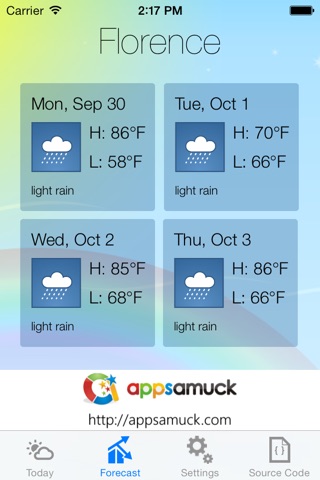 Pocket Weather screenshot 2