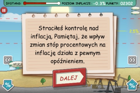 Sterowiec inflacyjny NBP screenshot 2