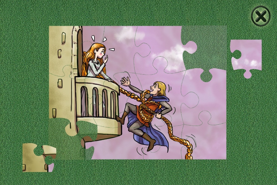 Rapunzel - Book - Cards Match - Jigsaw Puzzle (Lite) screenshot 4