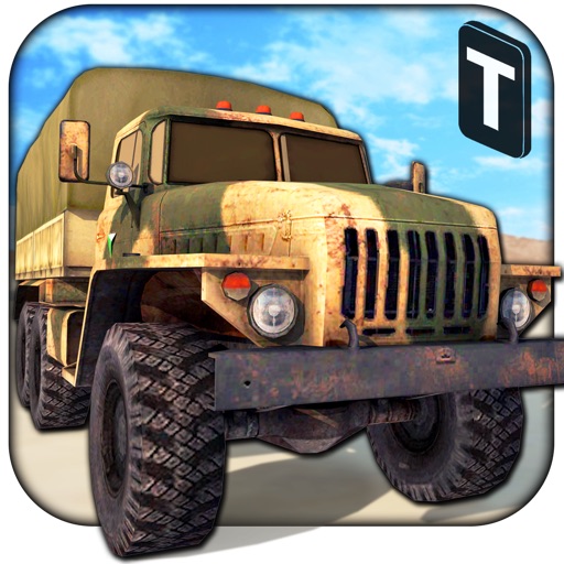 War Trucker 3D : Realistic Military Rescue Simulation icon