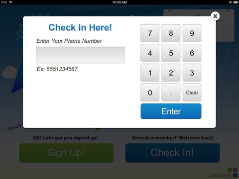 Echo Loyalty Rewards Program Check-In App screenshot 4