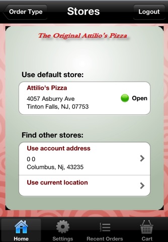 The Original Attilios Pizza screenshot 2