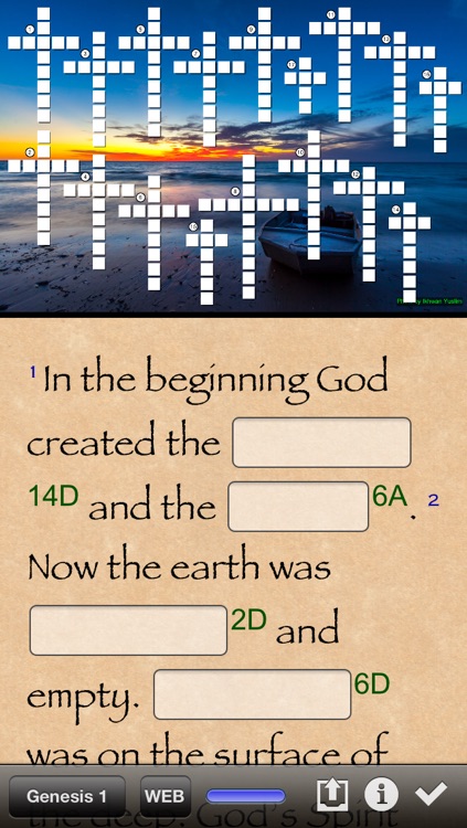 "Word Cross" Bible Study Game