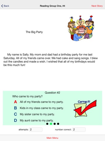 Second Grade Reading Comprehension-Free Version screenshot 3