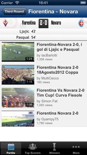 Coppa Italia Tube(圖3)-速報App