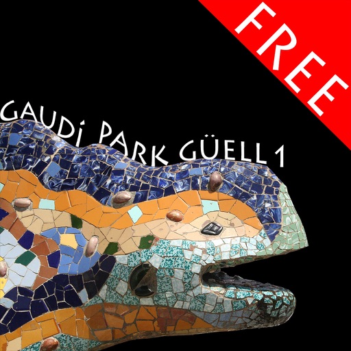 Park Güell 1, puzzle of Gaudí's famous park in Barcelona FREE