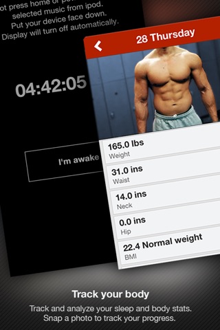 FitnessFast - Daily fitness exercise workout weight and sleep tracker screenshot 3