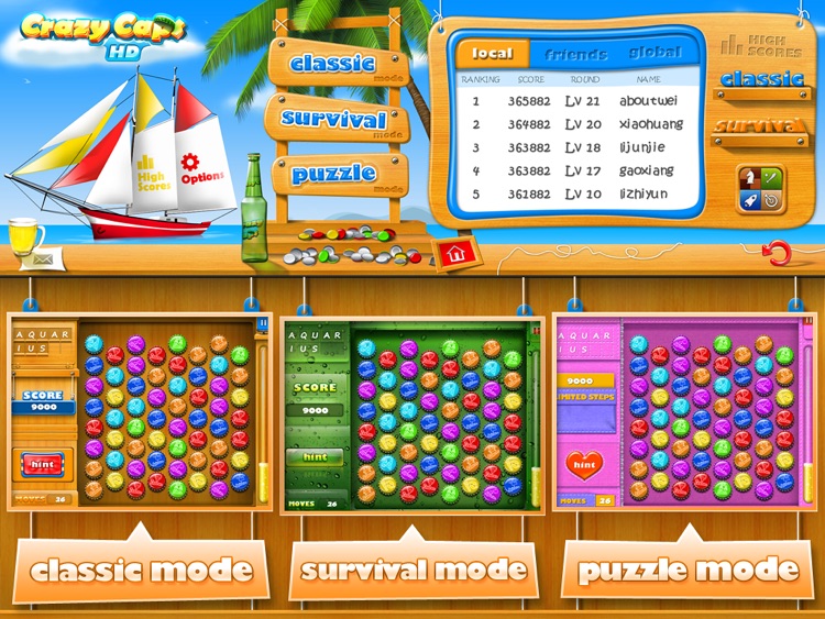 Crazy Caps HD